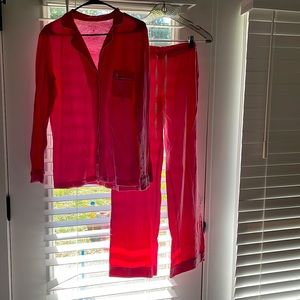 Victoria’s Secret PINK pajama set. Size Medium